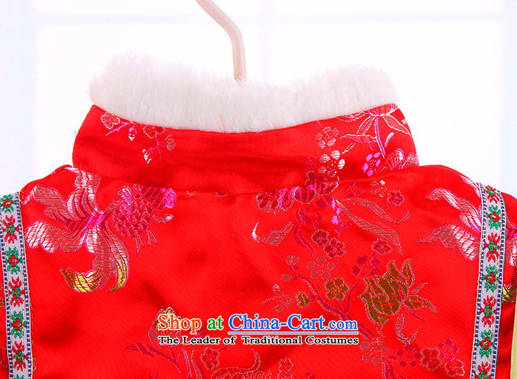 Tang Dynasty baby boys Tang dynasty winter thick cotton infant age service Tang Dynasty New Year Service thick cotton kit red 100 pictures, prices, brand platters! The elections are supplied in the national character of distribution, so action, buy now enjoy more preferential! As soon as possible.