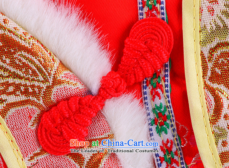 The baby girl children Tang dynasty infant kit girls costume infant and child age dress winter two kits New year red 100 pictures, prices, brand platters! The elections are supplied in the national character of distribution, so action, buy now enjoy more preferential! As soon as possible.
