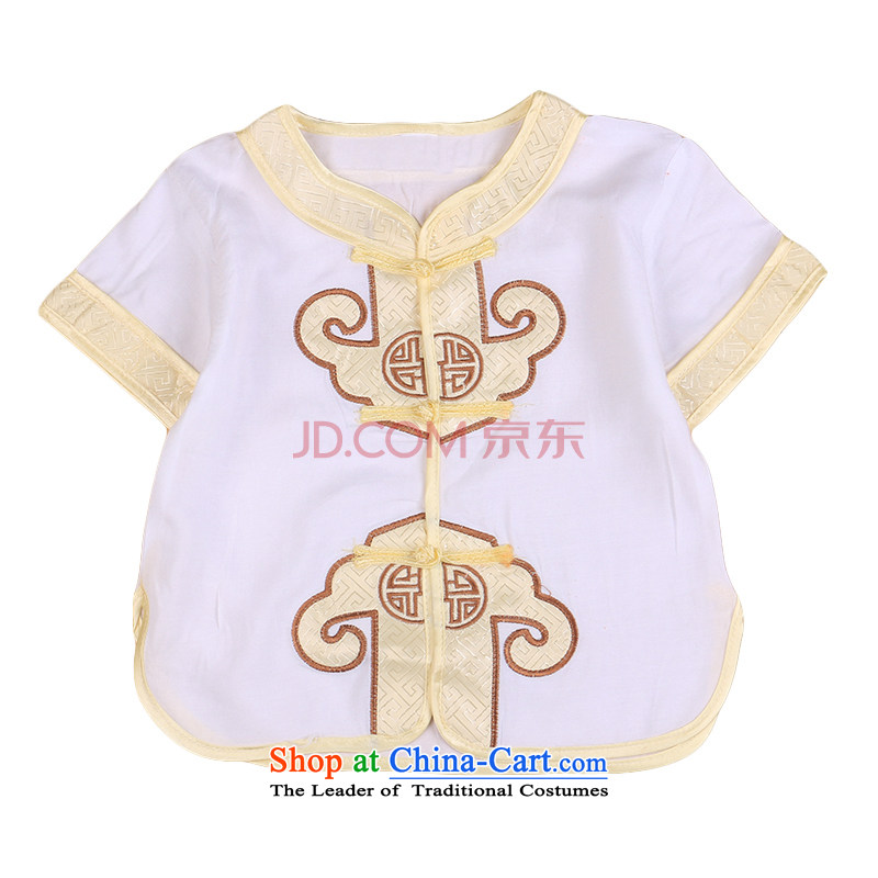 Tang Dynasty children's apparel boy summer baby years China wind Birthday Boy spring dresses costume 04799. . White 73 small and Dodo xiaotuduoduo) , , , shopping on the Internet