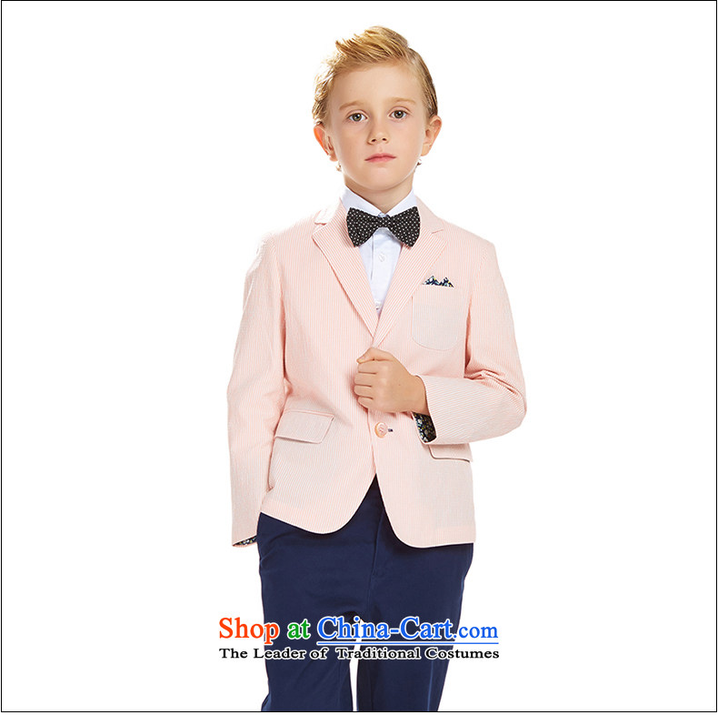  The new summer ELPA CUHK child children performances showing the dress uniform boy small business suit color stripe suit coats cotton linen thin blue stripes on 175 pictures, prices, brand platters! The elections are supplied in the national character of distribution, so action, buy now enjoy more preferential! As soon as possible.