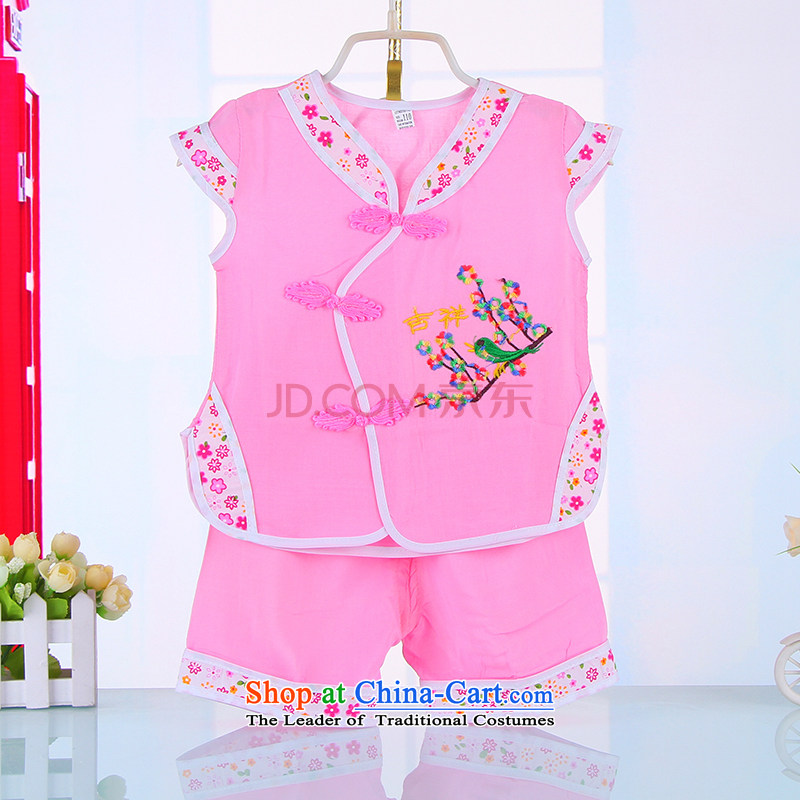 The baby girl children in the spring and summer of Tang Dynasty qipao kindergarten will baby hundreds amanome age dress 4512