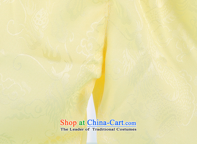 15 new boys under the age of a gift pack for summer baby Tang children of ethnic Chinese clothing birthday dress 4671. . Yellow 120 pictures, prices, brand platters! The elections are supplied in the national character of distribution, so action, buy now enjoy more preferential! As soon as possible.