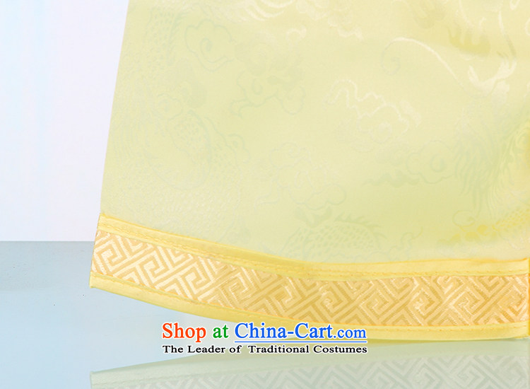 15 new boys under the age of a gift pack for summer baby Tang children of ethnic Chinese clothing birthday dress 4671. . Yellow 120 pictures, prices, brand platters! The elections are supplied in the national character of distribution, so action, buy now enjoy more preferential! As soon as possible.