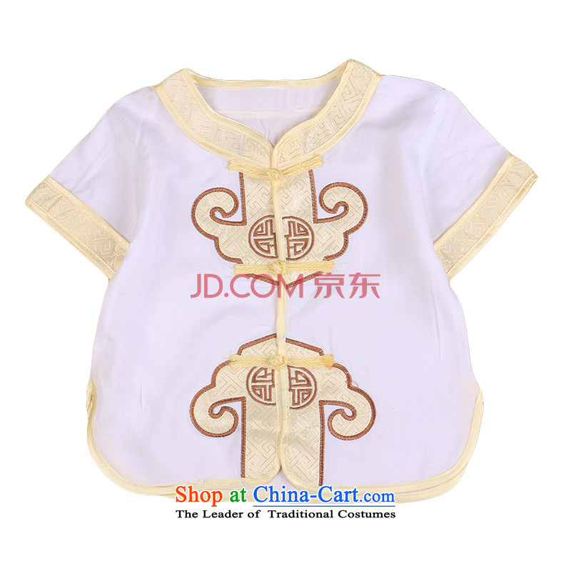 Children's apparel baby boy Tang dynasty summer infant age China wind Birthday Boy spring dresses costume 04799. . White 73 small and Dodo xiaotuduoduo) , , , shopping on the Internet
