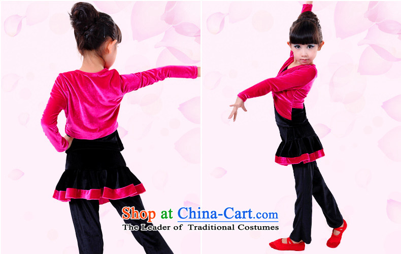 Dream arts children dance wearing long-sleeved autumn exercise clothing to female exercise clothing girls dancing services fall red hangtags 110 is suitable for Picture, prices, 100-110cm brand platters! The elections are supplied in the national character of distribution, so action, buy now enjoy more preferential! As soon as possible.