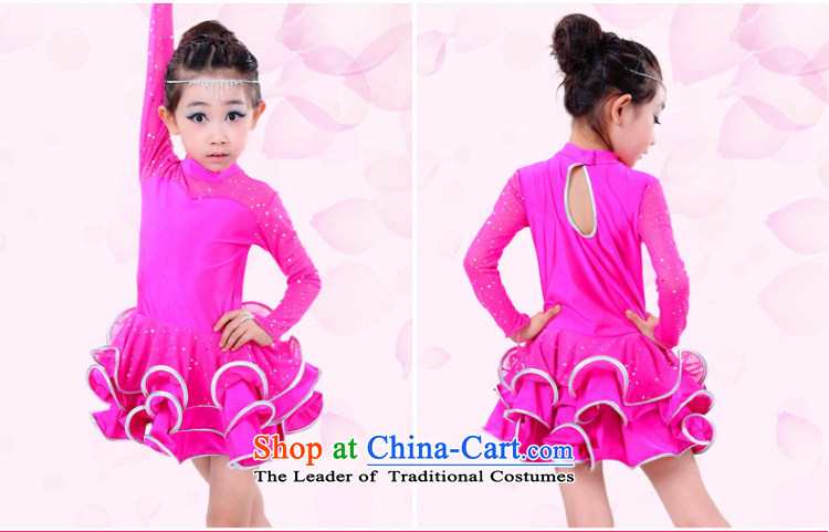Dream arts children Latin dance skirt girls Latin dance wearing costumes and female long-sleeved exercise clothing girls autumn black hangtags 150 is suitable for Picture, prices, 140-150cm brand platters! The elections are supplied in the national character of distribution, so action, buy now enjoy more preferential! As soon as possible.