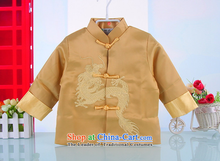 During the spring and autumn embroidery children Tang dynasty boy long-sleeved clothing ethnic baby birthday with Chinese show red 100 pictures, prices, brand platters! The elections are supplied in the national character of distribution, so action, buy now enjoy more preferential! As soon as possible.