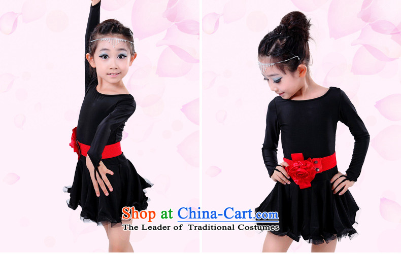  2015 autumn dreams arts new long-sleeved Latin dance skirt girls children serving Latin dance costumes and rose hangtags 140 is suitable for Picture, prices, 130-140cm brand platters! The elections are supplied in the national character of distribution, so action, buy now enjoy more preferential! As soon as possible.