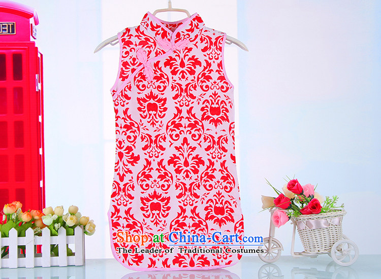 Children cheongsam dress princess girls summer cotton dress qipao Tang dynasty of children's wear kid guzheng will 4008 Red 120 pictures, prices, brand platters! The elections are supplied in the national character of distribution, so action, buy now enjoy more preferential! As soon as possible.