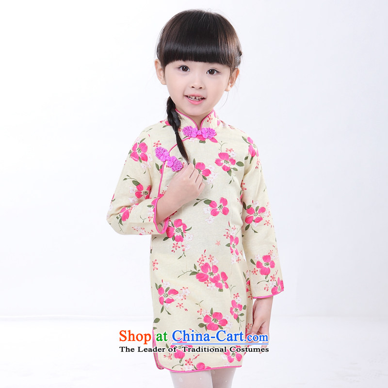 2015 children's wear ethnic girls Qipao) children fall short of small and medium-sized child cheongsam dress with parent-child load map color 6 120-130 Hyun era (xuanshidai) , , , shopping on the Internet