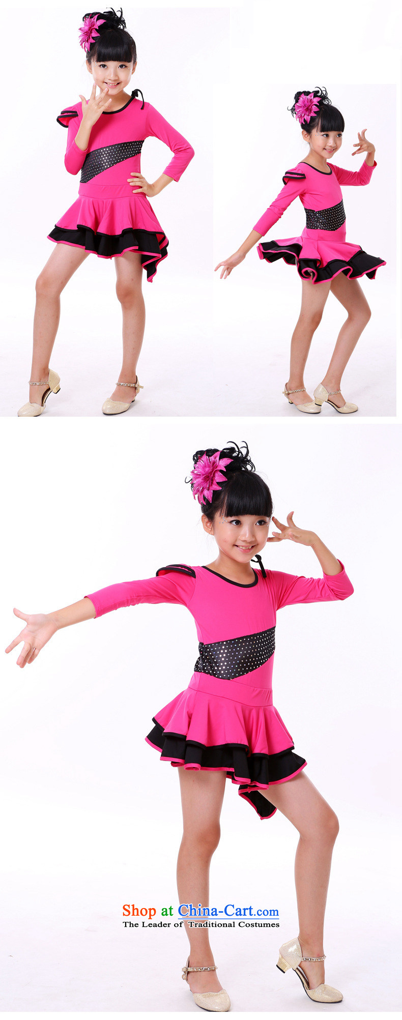 Butterfly Children Latin dance skirt girls Latin exercise clothing cuhk child long-sleeved Latin practitioners and fewer children fall skirt Latin Performance Service Code 140 recommendations black 130cm tall through pictures, prices, brand platters! The elections are supplied in the national character of distribution, so action, buy now enjoy more preferential! As soon as possible.