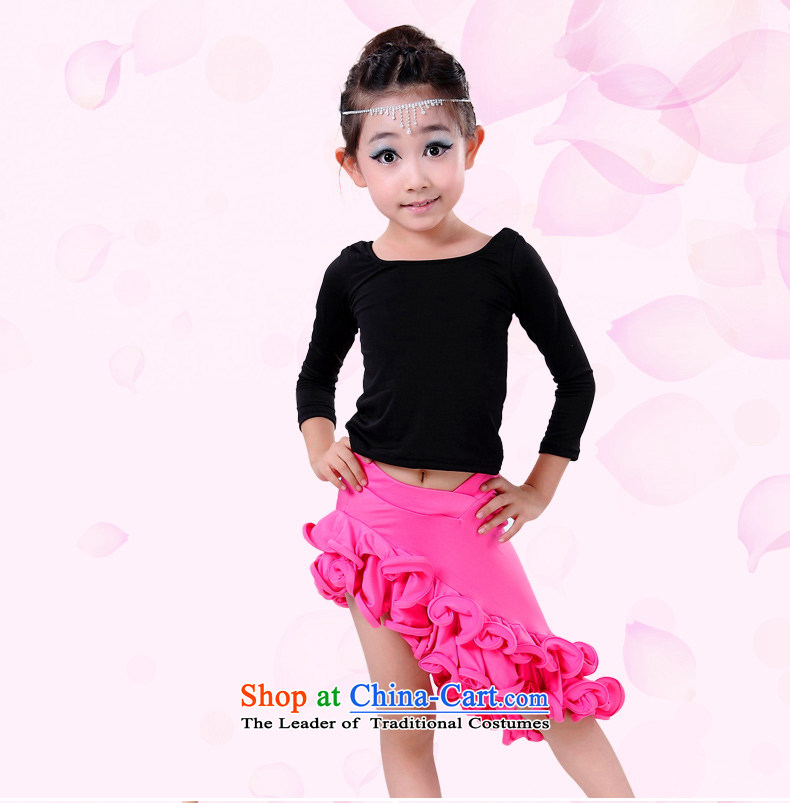 A dream of a Latin Dance arts children serving children fall Latin clothing autumn Latin dance services clothing game Latin dance skirt girls rose red hangtags 150 is suitable for Picture, prices, 140-150cm brand platters! The elections are supplied in the national character of distribution, so action, buy now enjoy more preferential! As soon as possible.