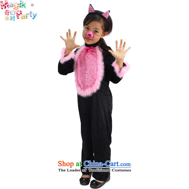 The girl child costumes Halloween costume role play masquerade animal into Photographic Dress catwoman kit catwoman replacing 110cm5-6 code, a party (magikparty) , , , shopping on the Internet