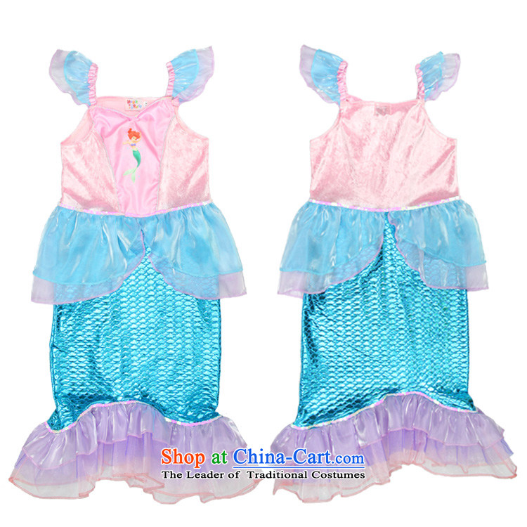 Fantasy to send girls school performance apparel girls birthday gift for the role play mermaid dresses princess skirt mermaid 110cm5-6 code picture, prices, brand platters! The elections are supplied in the national character of distribution, so action, buy now enjoy more preferential! As soon as possible.