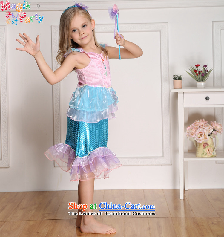 Fantasy to send girls school performance apparel girls birthday gift for the role play mermaid dresses princess skirt mermaid 110cm5-6 code picture, prices, brand platters! The elections are supplied in the national character of distribution, so action, buy now enjoy more preferential! As soon as possible.