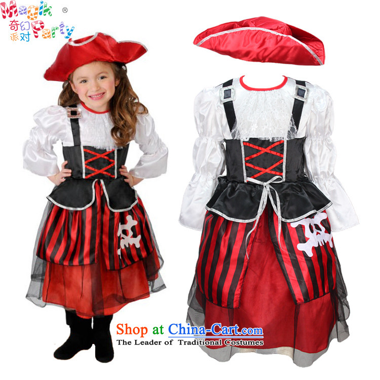Fantasy Halloween costumes party costumes photography services schools for girls costumes and pirate skirt female pirate ship captain 125cm7-8 pirate code picture, prices, brand platters! The elections are supplied in the national character of distribution, so action, buy now enjoy more preferential! As soon as possible.