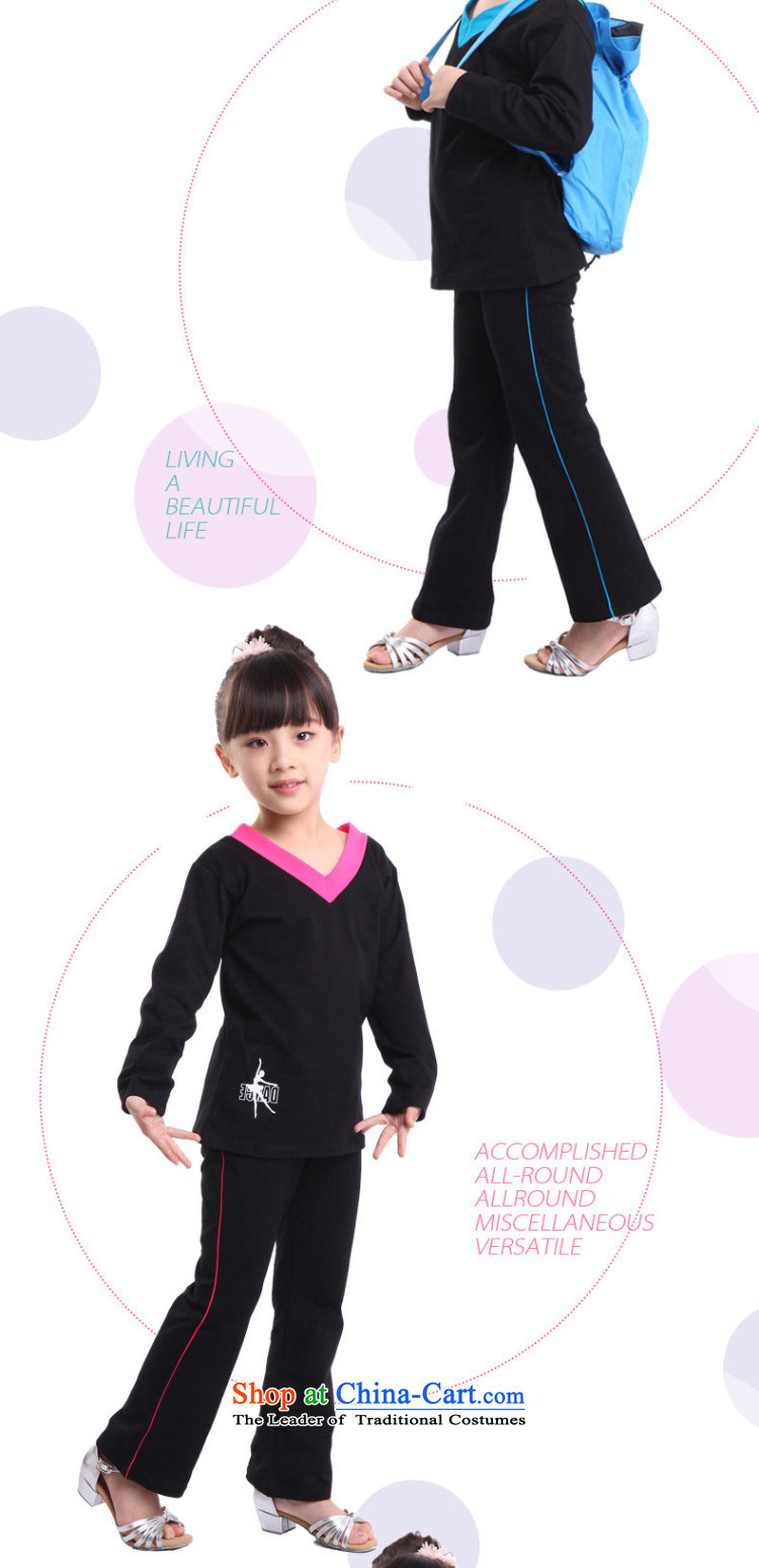 Children Dance services girls autumn and winter long-sleeved Latin services practice suits kit for children's dance wearing red coco TZ1002-0023 Girl (pure cotton lint-free, plus V-Neck) 140 pictures, prices, brand platters! The elections are supplied in the national character of distribution, so action, buy now enjoy more preferential! As soon as possible.