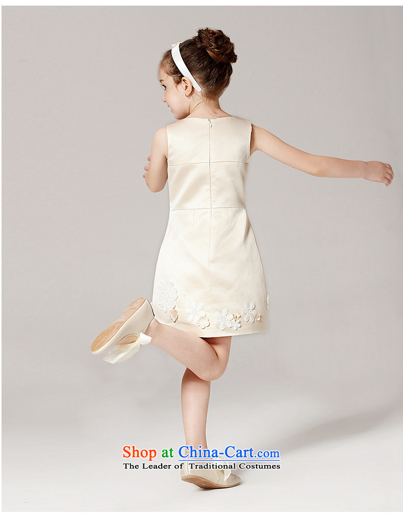 Eyas2015 girls dress skirt long-sleeved children fall and winter new two kits Flower Girls birthday small evening dress dress Flower Girls dress dresses female 150cm( champagne color pictures, prices) spot, brand platters! The elections are supplied in the national character of distribution, so action, buy now enjoy more preferential! As soon as possible.