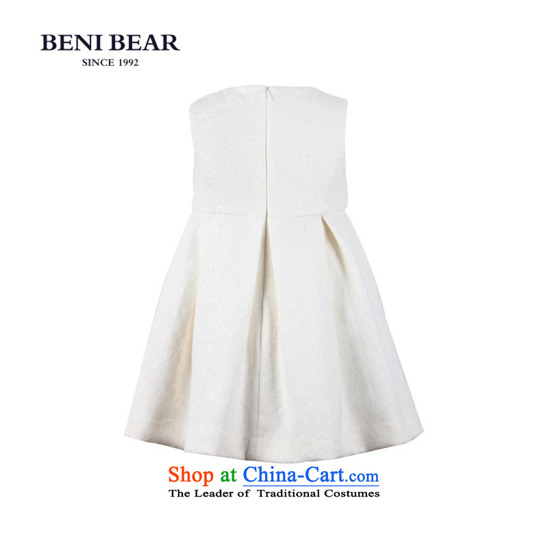 Bunney bear children serving children's wear dress show moderator will dress princess skirt girls sleeveless dresses white 150, Bonnie Xiong (beni bear) , , , shopping on the Internet