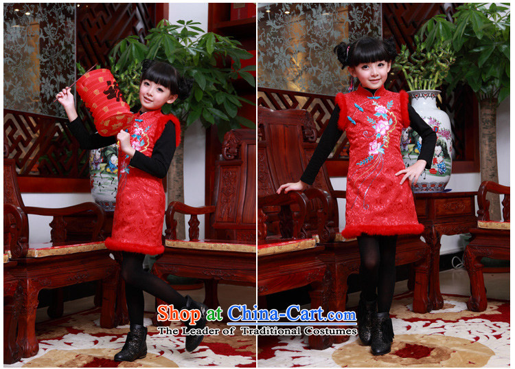 The Burkina found him 2015 Fall/Winter Collections qipao children Tang dynasty CUHK children costumes cheongsam dress with a couplet girls 140 pictures, prices, brand platters! The elections are supplied in the national character of distribution, so action, buy now enjoy more preferential! As soon as possible.