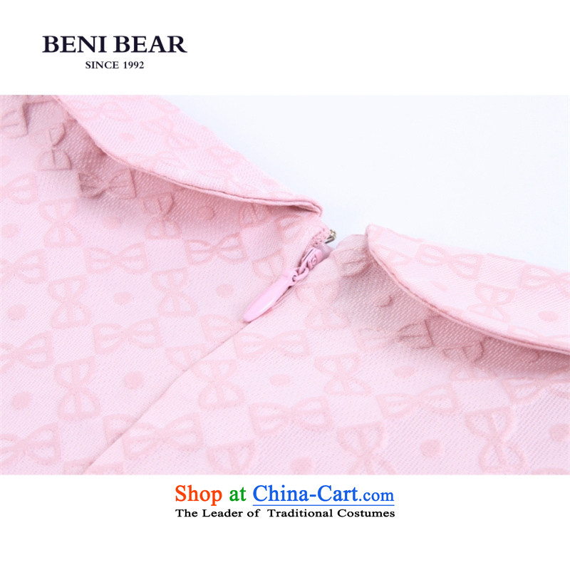 The children of the new Flower Girls bridesmaid dress short-sleeved baby collar pink dresses of the girl child to live piano music services dresses custom dress toner purple 150, Bonnie Xiong (beni bear) , , , shopping on the Internet