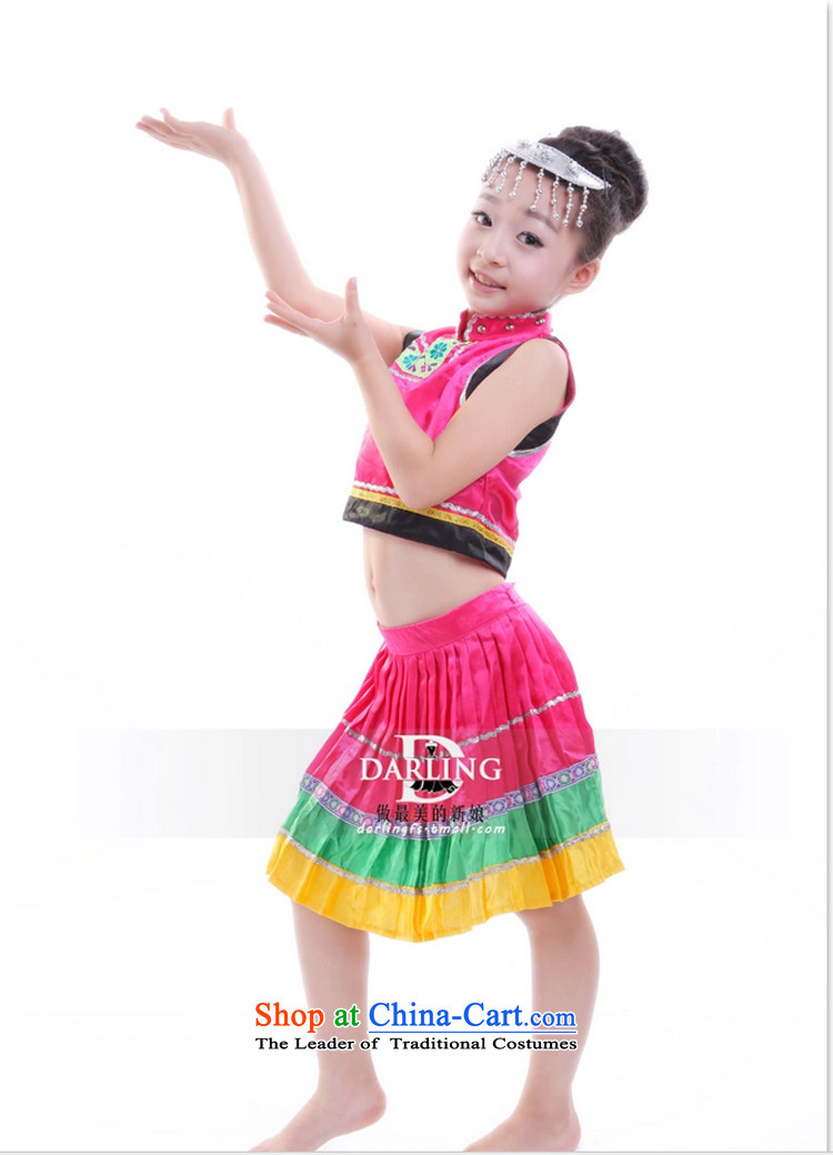 Children will stage costume of Ethnic Dances Miao Yi 61 children clothing will girls black 140 pictures, prices, brand platters! The elections are supplied in the national character of distribution, so action, buy now enjoy more preferential! As soon as possible.
