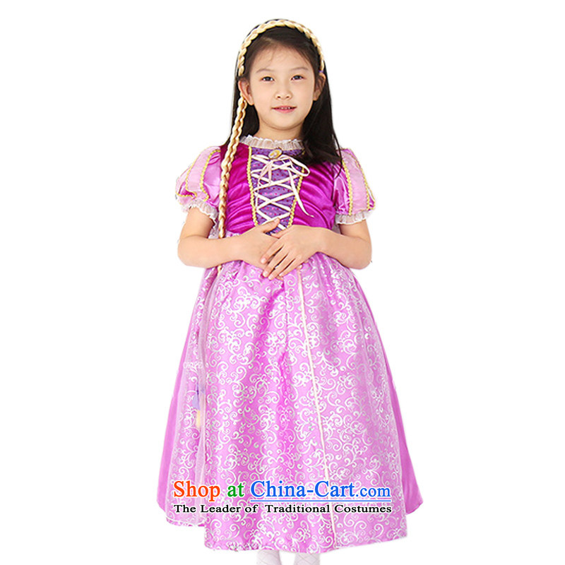 Mrs Ingrid Yeung Mei Halloween long hair so princess skirt girls dress skirt birthday gift's party dress fairy tale princess skirt services will show map color 130 yards (L), beibei so-mi (beiranmay) , , , shopping on the Internet
