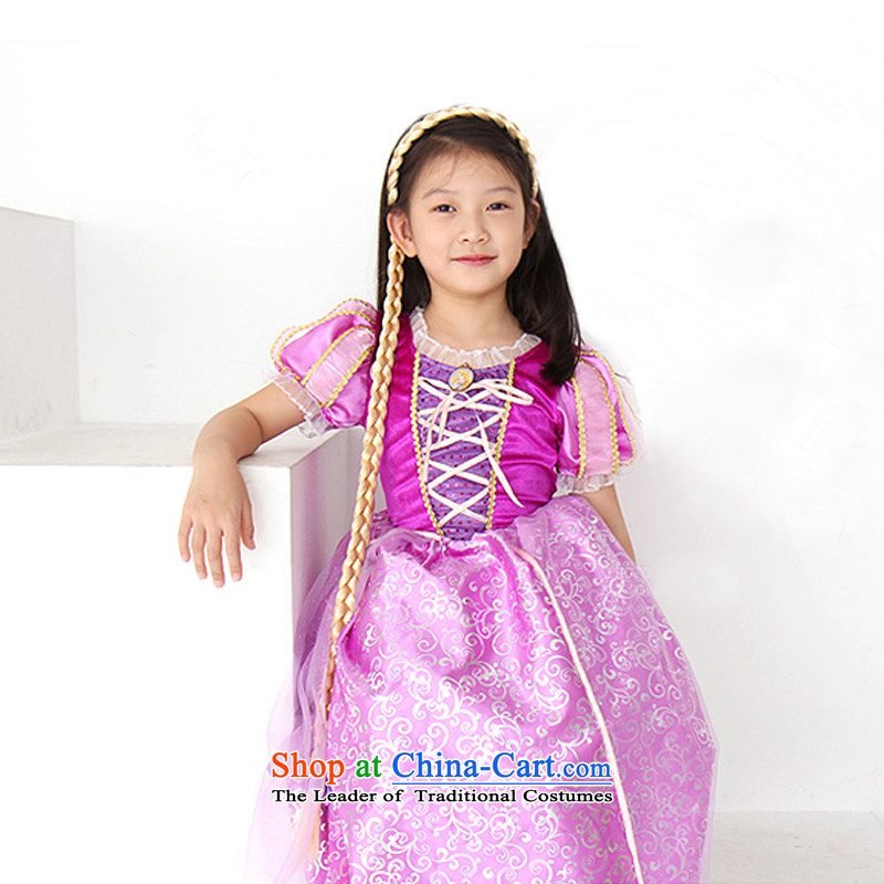 Mrs Ingrid Yeung Mei Halloween long hair so princess skirt girls dress skirt birthday gift's party dress fairy tale princess skirt services will show map color 130 yards (L), beibei so-mi (beiranmay) , , , shopping on the Internet