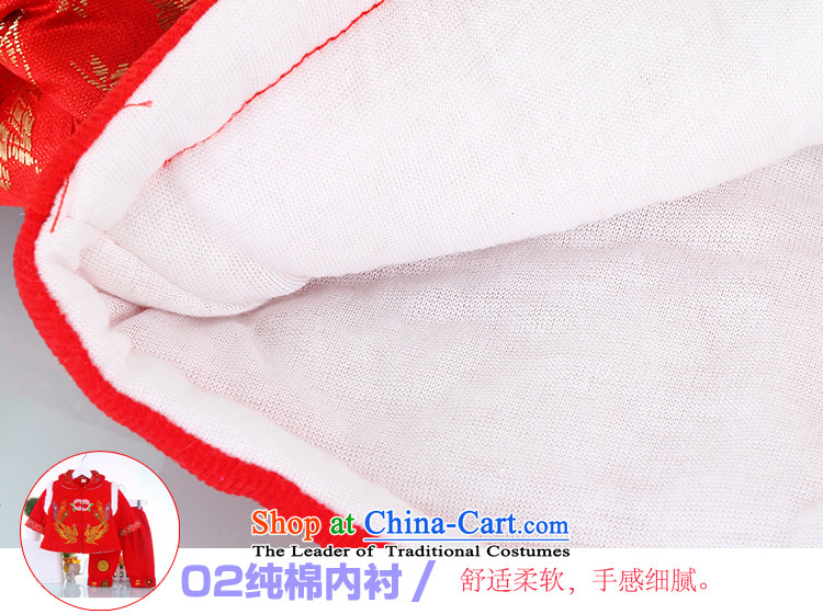 Tang Dynasty children cotton coat Kit Fall/Winter Collections men and children under the age of your baby coat infant dress hundreds of age 1-2-3 100-year-old baby package red 73 pictures, prices, brand platters! The elections are supplied in the national character of distribution, so action, buy now enjoy more preferential! As soon as possible.