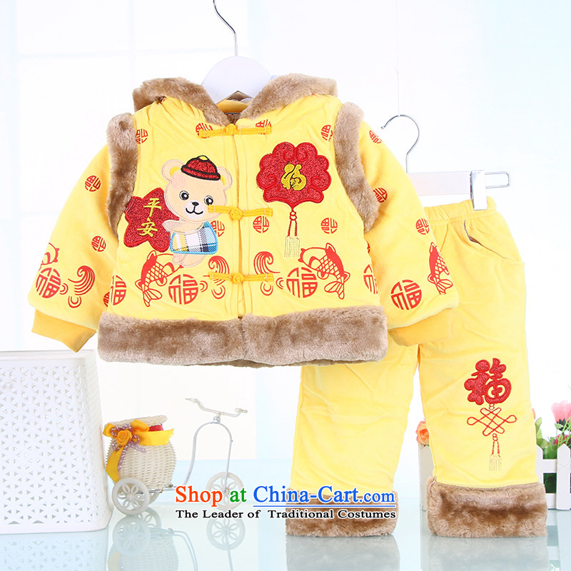 Tang Dynasty children boys and girls under the age of a hundred babies dress with baby clothes baby autumn kit red 80, small and Dodo xiaotuduoduo) , , , shopping on the Internet