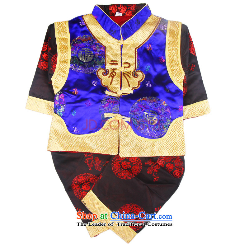 2015 new baby out serving children of children's wear Tang dynasty baby two kits winter pure cotton Tang dynasty warm red 66, small and service Dodo xiaotuduoduo) , , , shopping on the Internet