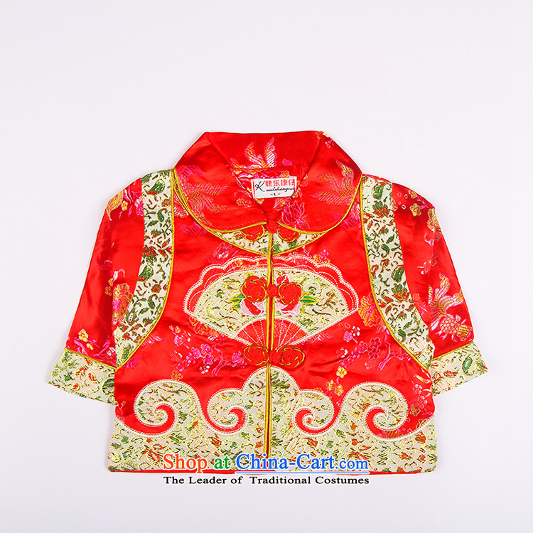 Tang Dynasty children cotton coat Kit Fall/Winter Collections for boys and girls infant cotton dress children under the age of your baby whooping hundreds of age 80 red, the price and the brand image of Platters! The elections are supplied in the national character of distribution, so action, buy now enjoy more preferential! As soon as possible.