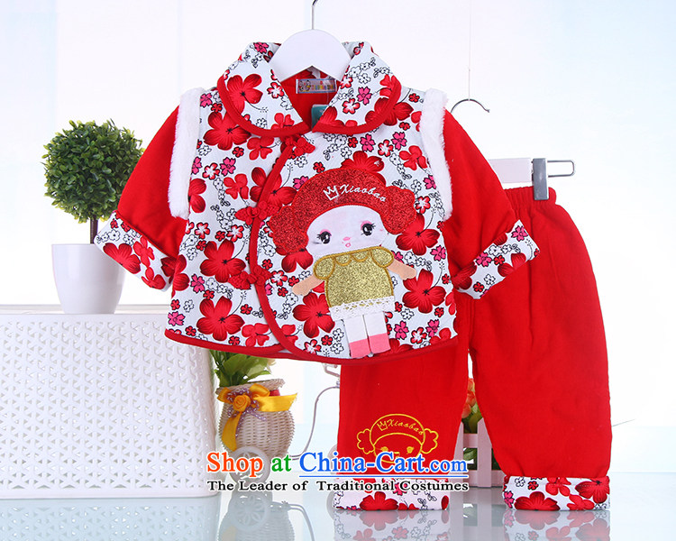 New Year baby girl Tang Dynasty Package 0-1-2 baby girl aged thick coat small girls infant winter clothing red 80 pictures, prices, brand platters! The elections are supplied in the national character of distribution, so action, buy now enjoy more preferential! As soon as possible.