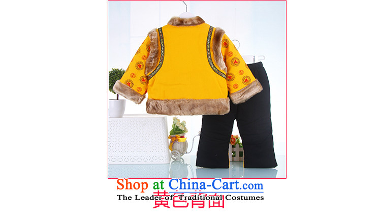 Tang Dynasty boy children for winter baby years New Year China Tang dynasty children cotton Wind 1-7 years yellow 110 pictures, prices, brand platters! The elections are supplied in the national character of distribution, so action, buy now enjoy more preferential! As soon as possible.