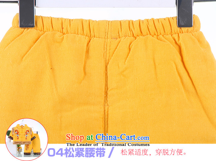 The Tang dynasty Po boy winter New Year with children under the age of children's wear ancient infant dress yellow 80 pictures, prices, brand platters! The elections are supplied in the national character of distribution, so action, buy now enjoy more preferential! As soon as possible.