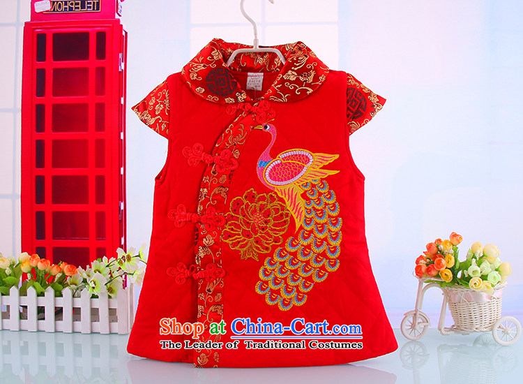 The new clip cotton girls qipao BABY CHILDREN Tang dynasty princess cheongsam dress New Year skirt winter winter clothing red 100 pictures, prices, brand platters! The elections are supplied in the national character of distribution, so action, buy now enjoy more preferential! As soon as possible.