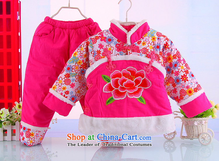 Children's wear girls Tang dynasty infant and child under the age of female babies garments photo New Year festive cotton coat kit thick winter 2-5-year-old Red 100 pictures, prices, brand platters! The elections are supplied in the national character of distribution, so action, buy now enjoy more preferential! As soon as possible.