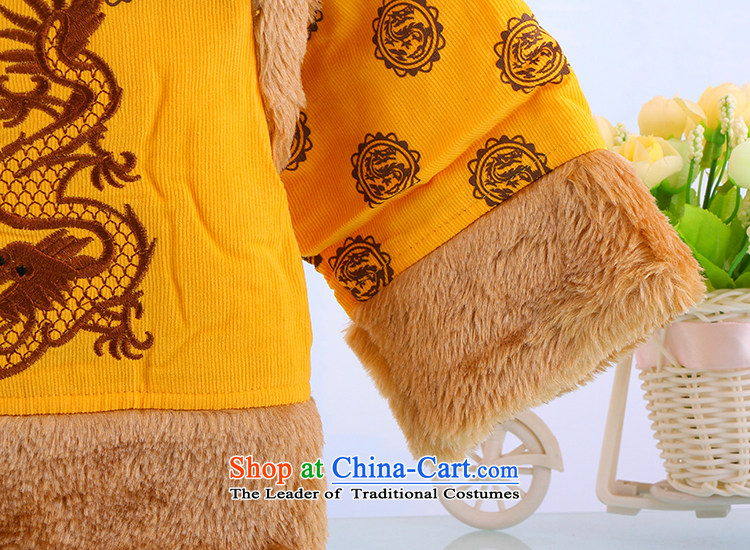 The boy Tang Dynasty Package Winter Festival 100 days baby Years Old Boy arrested the week of the Foreign Affairs dress suit the new year with yellow 100 pictures, winter price, brand platters! The elections are supplied in the national character of distribution, so action, buy now enjoy more preferential! As soon as possible.