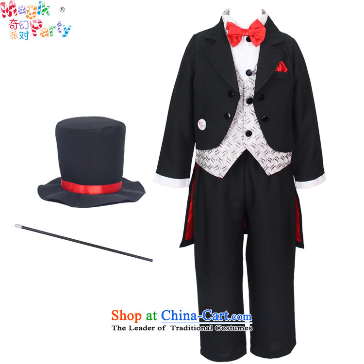 Fantasy Halloween costume party Boys School will dress birthday gift masquerade small magician costumes magician 105cm3-4 small code picture, prices, brand platters! The elections are supplied in the national character of distribution, so action, buy now enjoy more preferential! As soon as possible.