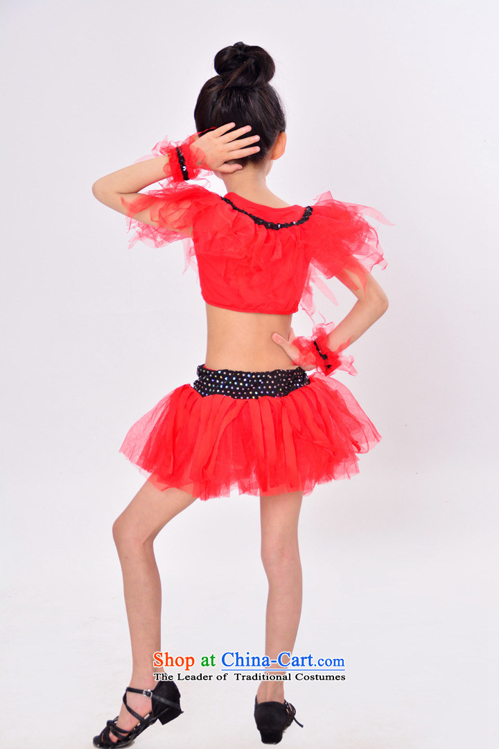 The new children's dance children serving Latin dance show services on-chip-Latin dance skirt girls costumes and green 130 pictures, prices, brand platters! The elections are supplied in the national character of distribution, so action, buy now enjoy more preferential! As soon as possible.