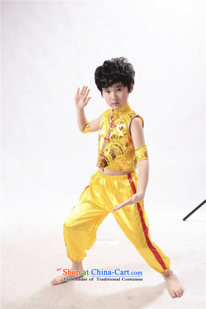 Children on chip martial arts service stamp Jackie Chan's kung fu kit kit for boys and girls martial arts performance services kung fu Kit Yellow 150cm photo, prices, brand platters! The elections are supplied in the national character of distribution, so action, buy now enjoy more preferential! As soon as possible.