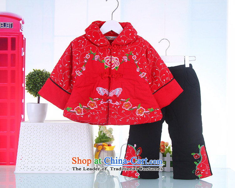 Tang Dynasty baby girl children's wear package Fall/Winter Collections New Year Children Tang dynasty women baby coat jackets with red 120 pictures, prices, brand platters! The elections are supplied in the national character of distribution, so action, buy now enjoy more preferential! As soon as possible.