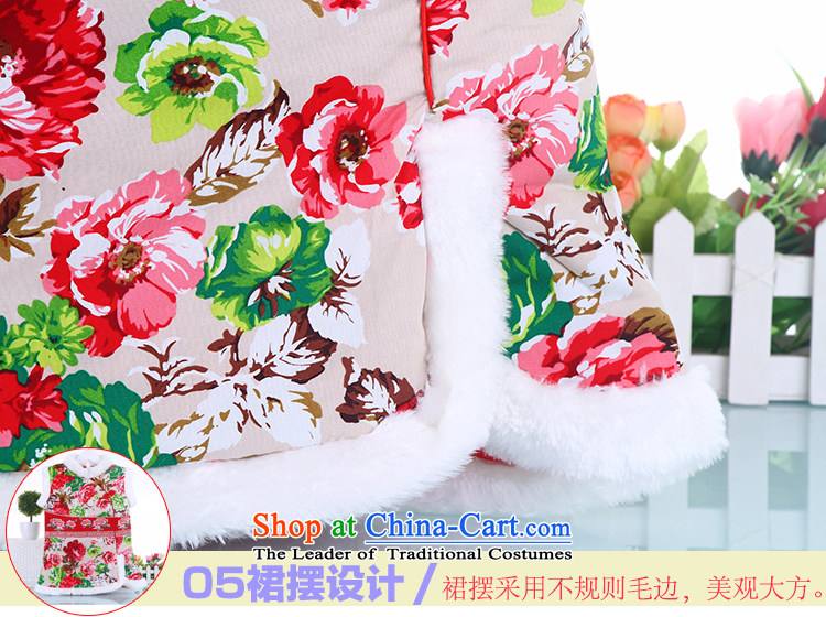 Tang Dynasty girls cheongsam dress China wind load new year celebration for the baby with the Spring and Autumn Chinese baby dresses red 100 pictures, prices, brand platters! The elections are supplied in the national character of distribution, so action, buy now enjoy more preferential! As soon as possible.