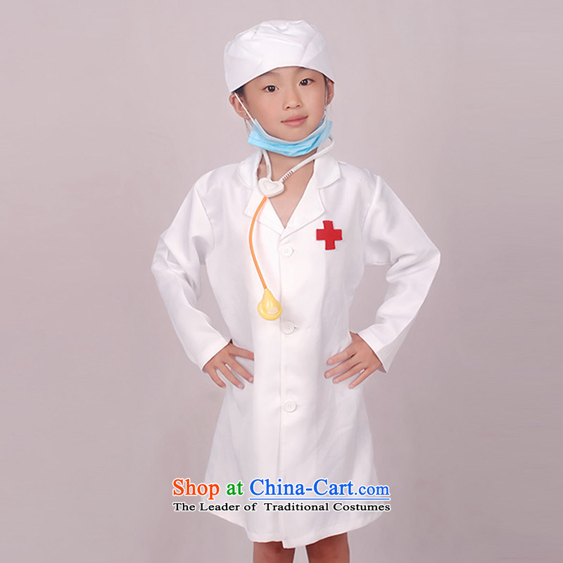 The traffic police uniforms, police children's children Firemen wearing doctor will nurse uniform costumes. The Doctor?120