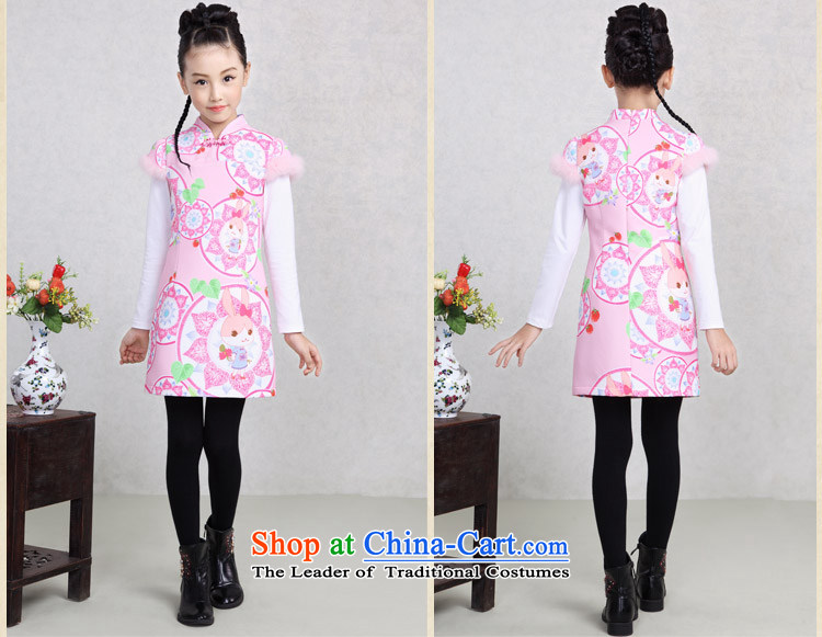 The Burkina found 2015 children's wear girls qipao cheongsam dress child CUHK short-sleeved Tang dynasty China wind cotton waffle) folder pink 160 pictures, prices, brand platters! The elections are supplied in the national character of distribution, so action, buy now enjoy more preferential! As soon as possible.