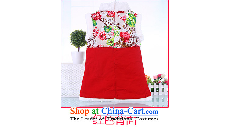 2015 new child qipao girls Tang dynasty dresses baby new year with the autumn and winter child skirt red 110 pictures, prices, brand platters! The elections are supplied in the national character of distribution, so action, buy now enjoy more preferential! As soon as possible.