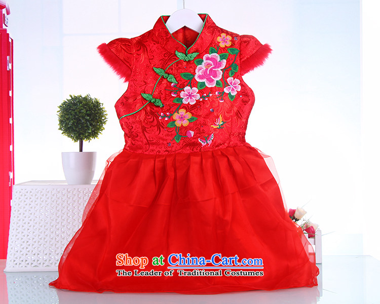 2015 WINTER folder cotton children guzheng performances qipao gown girls Tang dynasty winter clothing baby suits skirts qipao pink 150 pictures, prices, brand platters! The elections are supplied in the national character of distribution, so action, buy now enjoy more preferential! As soon as possible.