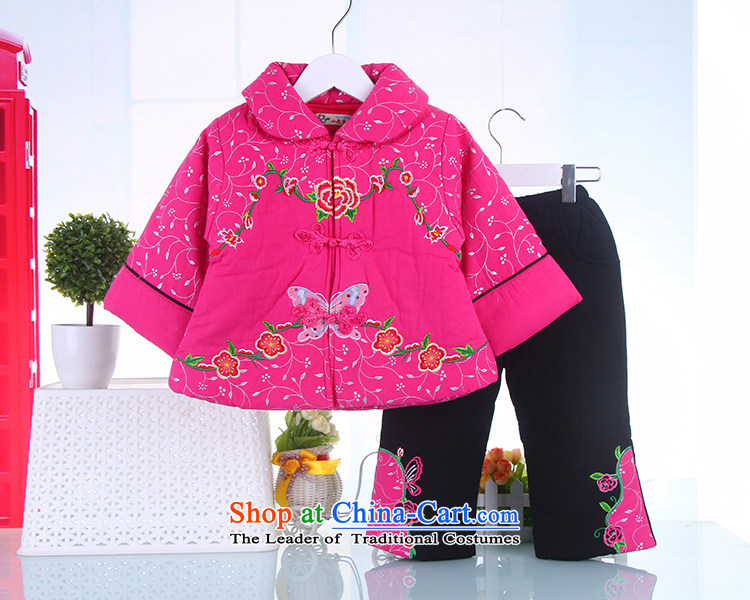 The new Bush of autumn and winter Load New Year Children Tang dynasty women baby coat jackets with red 120 pictures, prices, brand platters! The elections are supplied in the national character of distribution, so action, buy now enjoy more preferential! As soon as possible.