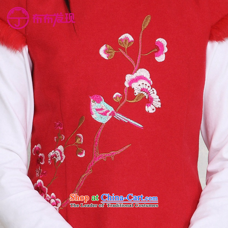 The Burkina found 2015 children's wear girls qipao cheongsam dress folder cotton children China wind embroidery CUHK child qipao girls dresses red 160 yards, 33505949, discovery (JOY DISCOVERY shopping on the Internet has been pressed.)
