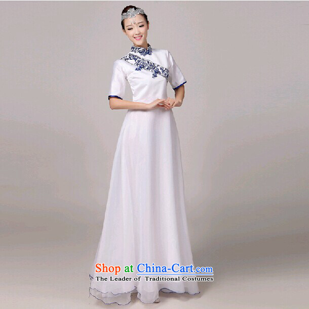 Adult porcelain chorus girl will long skirt guzheng erhu performers civil music service long skirt RED M long men picture, prices, brand platters! The elections are supplied in the national character of distribution, so action, buy now enjoy more preferential! As soon as possible.